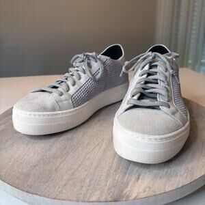 P448 Women's Thea Low Top Suede Leather Sneakers EU Size 41 US Size 10